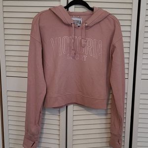 Victoria Sport Cropped Hoodie
